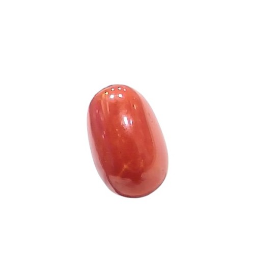 7.49 Ct 8.32 Ratti Natural Untreated Italian Red Coral Moonga AAAAA