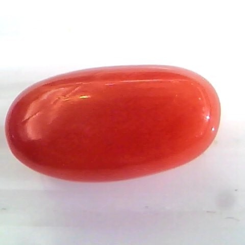 8.18 Ct Untreated Natural Premium Italian Red Coral Gemstone AAA