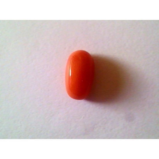 2.34 Ct Untreated Natural Japan Red Coral Gems for Mangal