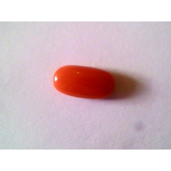 2.43 Ct Untreated Natural Japan Red Coral Gems for Mangal