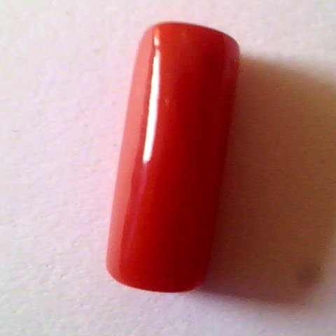 5.38 Ct Premium Natural Italian Red Coral,Real Moonga Gemstone