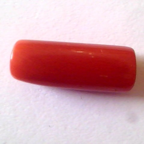 7.06 Ct Premium Natural Italian Red Coral,Real Moonga Gemstone