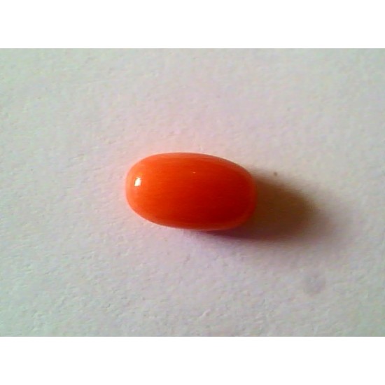 2.46 Ct Untreated Natural Japan Red Coral Gems for Mangal