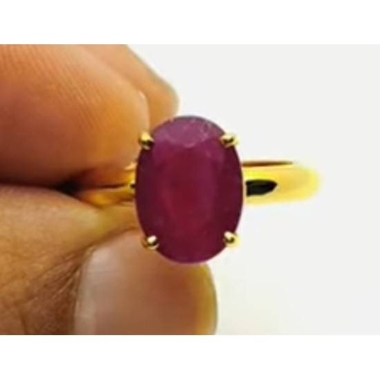 Gemstone Ring Design 4 In All Metal, Watch Video For Details Of Design