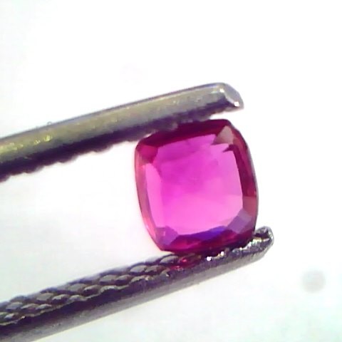0.41 Ct IGI Certified Unheated Untreted Natural Mozambique Ruby AAAAA