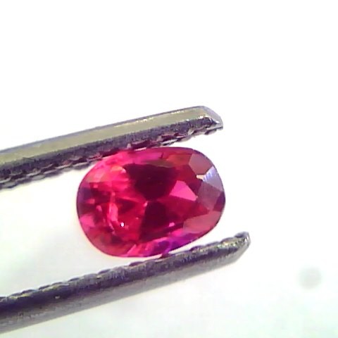 0.43 Ct IGI Certified Unheated Untreted Natural Mozambique Ruby AAAAA