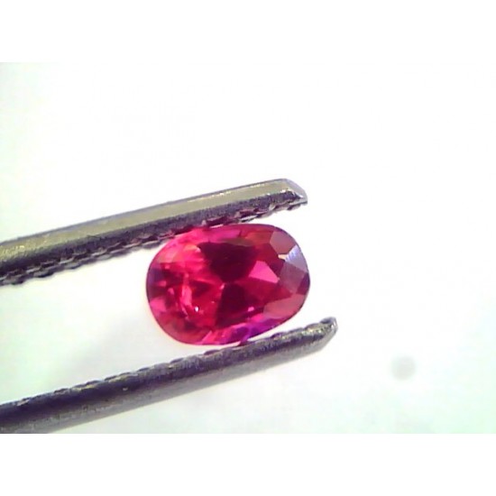 0.43 Ct IGI Certified Unheated Untreted Natural Mozambique Ruby AAAAA