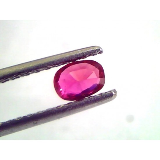 0.43 Ct IGI Certified Unheated Untreted Natural Mozambique Ruby AAAAA
