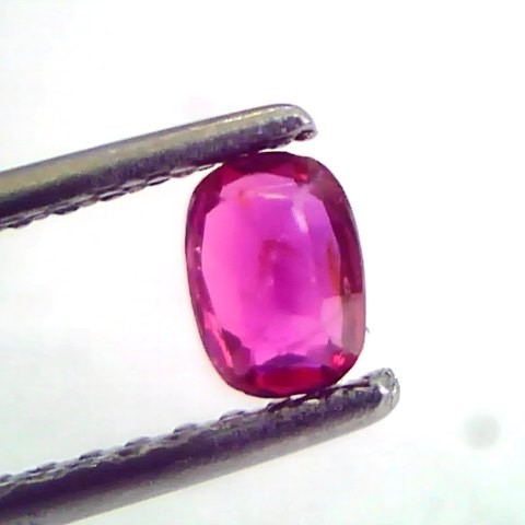 0.48 Ct IGI Certified Unheated Untreted Natural Mozambique Ruby AAAAA