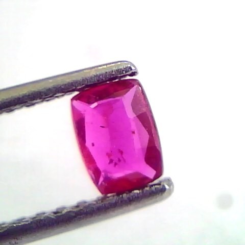 0.51 Ct IGI Certified Unheated Untreted Natural Mozambique Ruby AAAAA