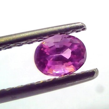 0.56 Ct IGI Certified Unheated Untreated Natural Old Burma Ruby AAAAA