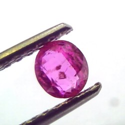 0.56 Ct Certified Unheated Untreated Natural Old Burma Ruby AAA