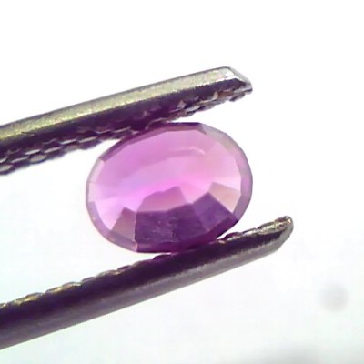 0.56 Ct IGI Certified Unheated Untreated Natural Old Burma Ruby AAAAA
