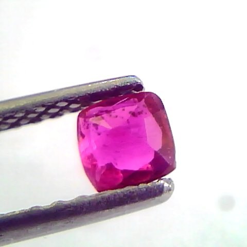 0.56 Ct IGI Certified Unheated Untreted Natural Mozambique Ruby AAAAA