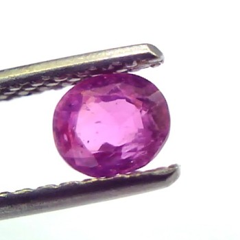0.61 Ct IGI Certified Unheated Untreated Natural Old Burma Ruby AAA