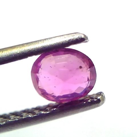 0.61 Ct IGI Certified Unheated Untreated Natural Old Burma Ruby AAA