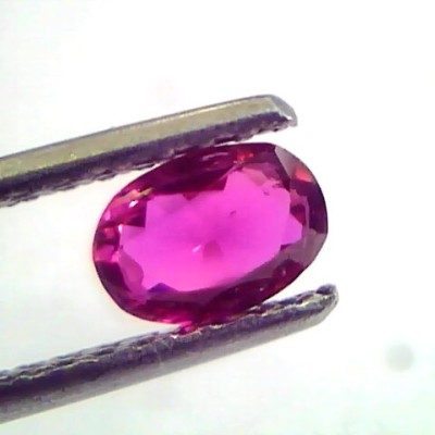 0.63 Ct IGI Certified Unheated Untreted Natural Mozambique Ruby AAAAA