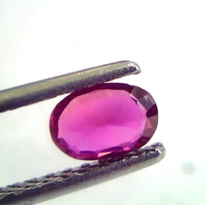 0.63 Ct IGI Certified Unheated Untreted Natural Mozambique Ruby AAAAA