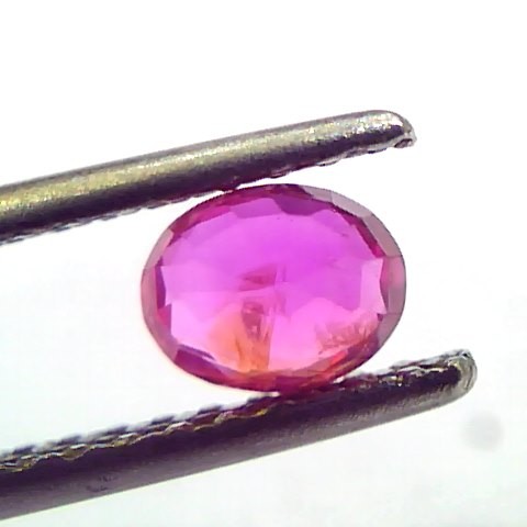 0.64 Ct IGI Certified Unheated Untreated Natural Old Burma Ruby AAA