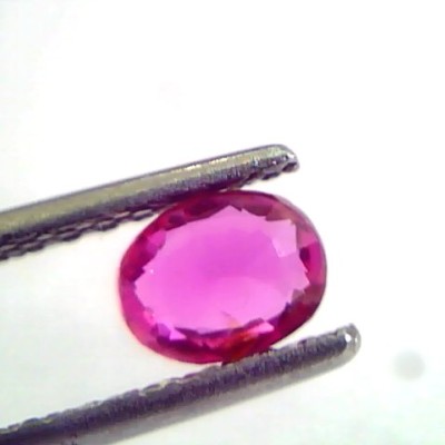 0.65 Ct IGI Certified Unheated Untreted Natural Mozambique Ruby AAAAA