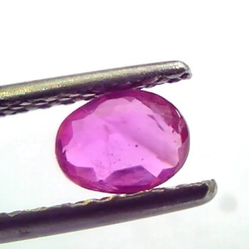 0.67 Ct IGI Certified Unheated Untreated Natural Old Burma Ruby AAA