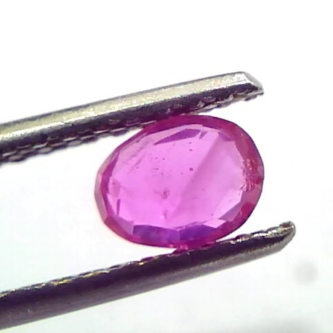 0.67 Ct IGI Certified Unheated Untreated Natural Old Burma Ruby AAA