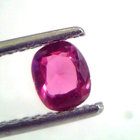 0.67 Ct IGI Certified Unheated Untreted Natural Mozambique Ruby AAAAA
