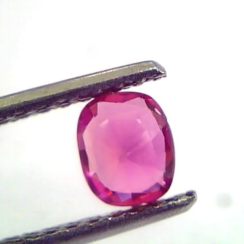 0.67 Ct IGI Certified Unheated Untreted Natural Mozambique Ruby AAAAA