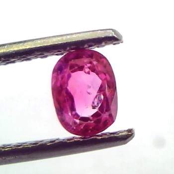 0.69 Ct IGI Certified Unheated Untreated Natural Old Burma Ruby AAA