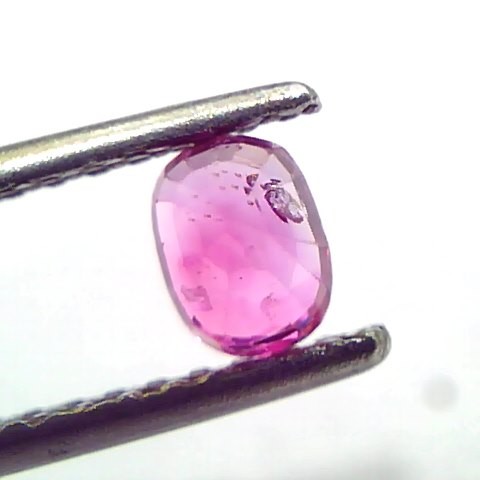 0.69 Ct IGI Certified Unheated Untreated Natural Old Burma Ruby AAA