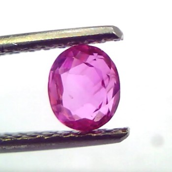 0.79 Ct IGI Certified Unheated Untreated Natural Old Burma Ruby AAA