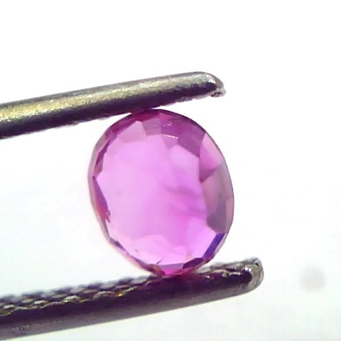 0.79 Ct IGI Certified Unheated Untreated Natural Old Burma Ruby AAA