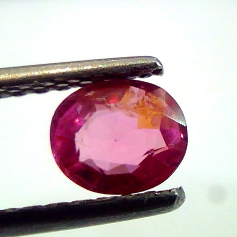 0.81 Ct Unheated Untreated Old Burma Mines Natural Ruby **RARE**
