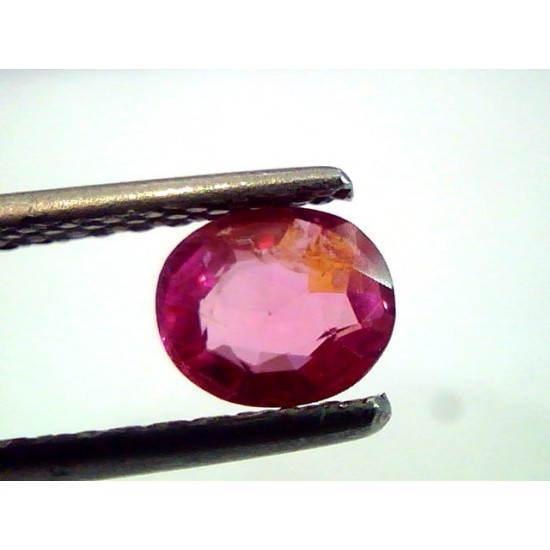 0.81 Ct Unheated Untreated Old Burma Mines Natural Ruby **RARE**