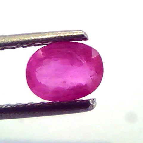 0.90 Ct Certified Unheated Untreted Natural Old Burma Mines Ruby