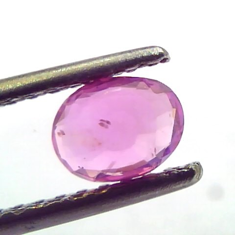 0.86 Ct IGI Certified Unheated Untreated Natural Old Burma Ruby AAA