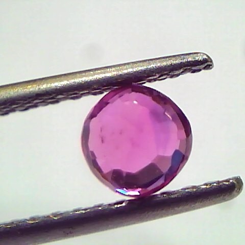 0.87 Ct IGI Certified Unheated Untreated Natural Old Burma Ruby AAA