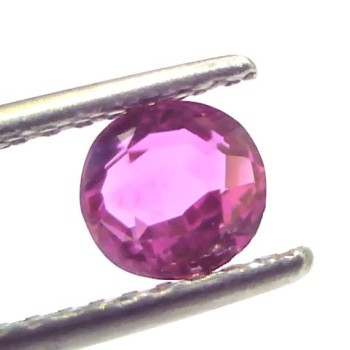 0.92 Ct IGI Certified Unheated Untreated Natural Old Burma Ruby AAA