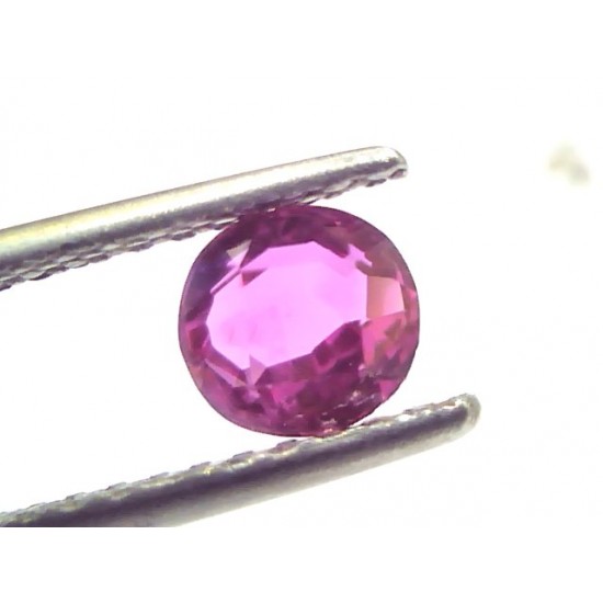 0.92 Ct Certified Unheated Untreated Natural Old Burma Ruby AAA