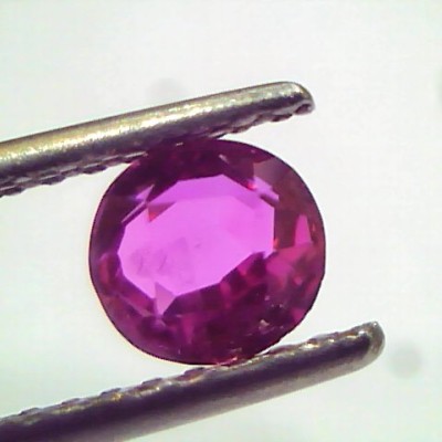 0.92 Ct IGI Certified Unheated Untreated Natural Old Burma Ruby AAA