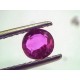 0.92 Ct Certified Unheated Untreated Natural Old Burma Ruby AAA