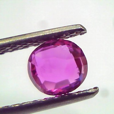 0.92 Ct IGI Certified Unheated Untreated Natural Old Burma Ruby AAA