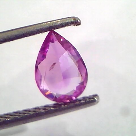 0.95 Ct Certified Unheated Untreated Natural Madagaskar Ruby