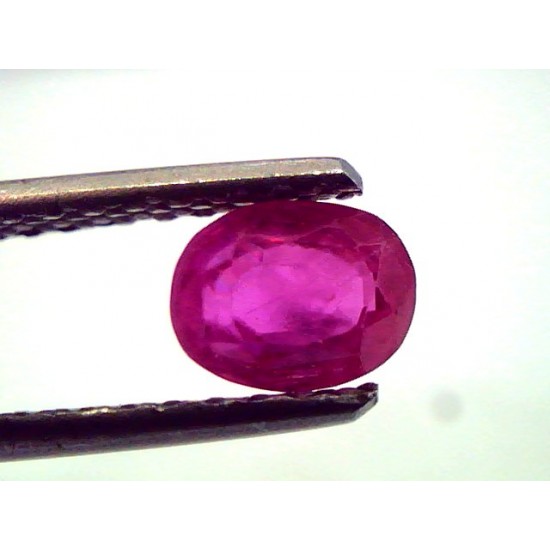 0.96 Ct Unheated Untreated Old Burma Mines Natural Ruby **RARE**