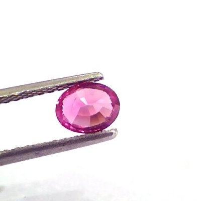 1.00 Ct Certified Unheated Untreated Natural Madagaskar Ruby