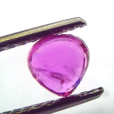 1.03 Ct Certified Unheated Untreated Natural Old Burma Ruby AAA