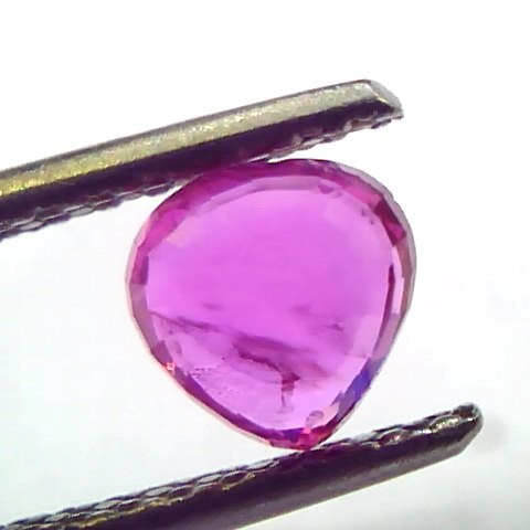 1.03 Ct Certified Unheated Untreated Natural Old Burma Ruby AAA