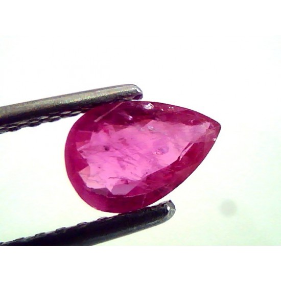 1.05 Ct Unheated Untreated Old Burma Mines Natural Ruby **RARE**