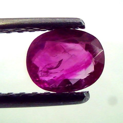 1.08 Ct Unheated Untreated Old Burma Mines Natural Ruby **RARE**