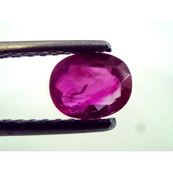 1.08 Ct Unheated Untreated Old Burma Mines Natural Ruby **RARE**